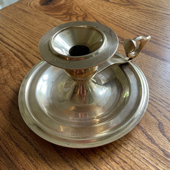 Other - Vintage brass candle holder